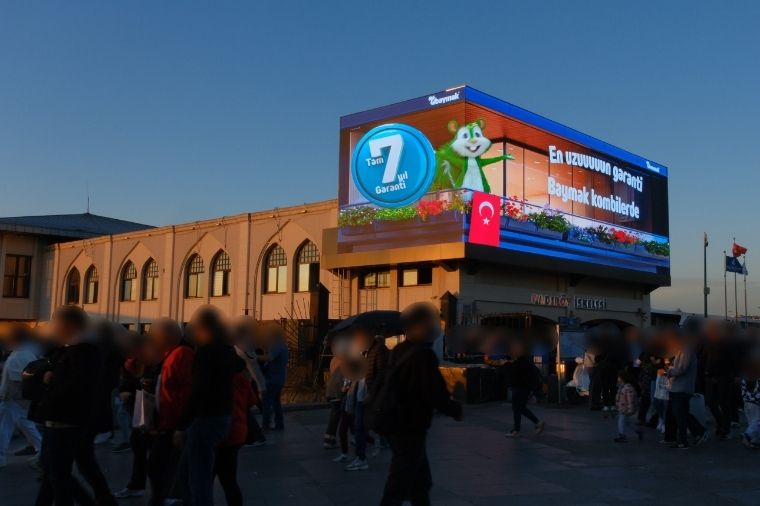 Baymak Yeni Garanti Kampanyasını 3D Açık Hava Reklam Çalışmasıyla Duyurdu
